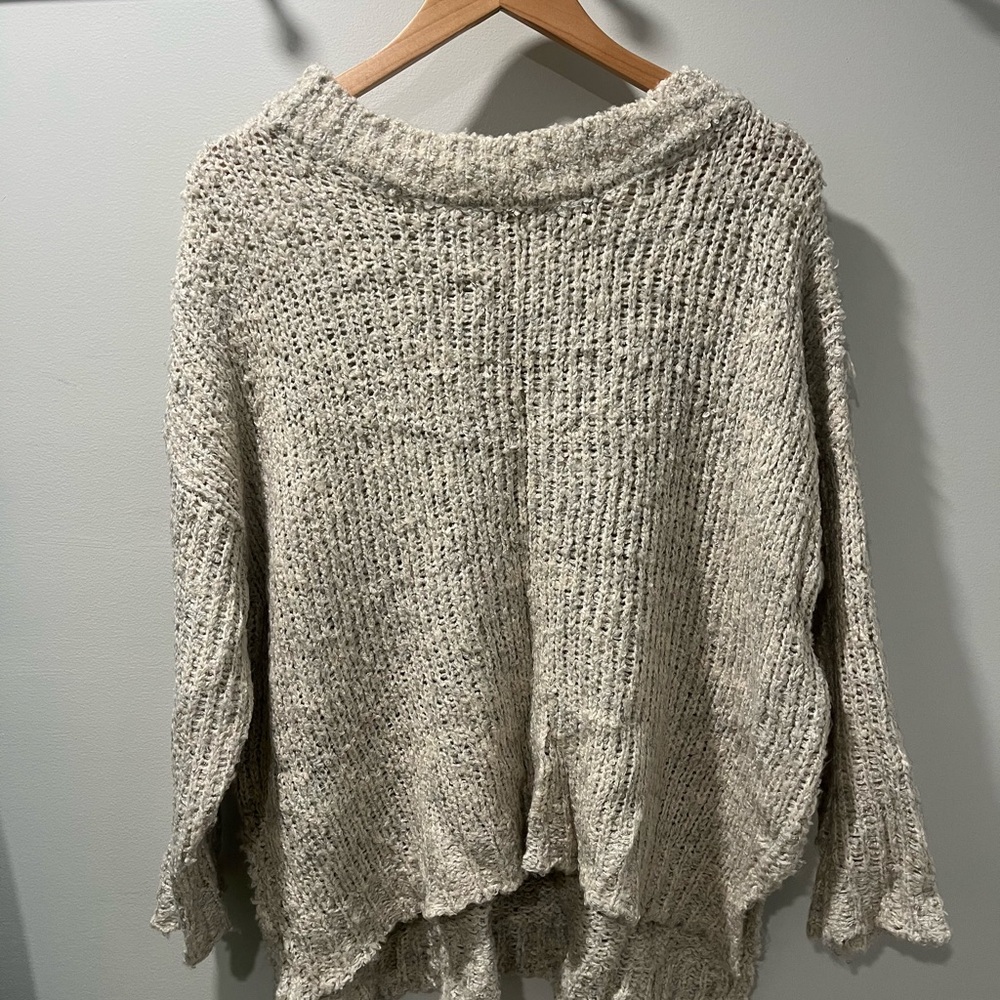 By Together Textured Knit Women's Sweater - Cream